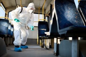 Exterminar chinches en Valencia - autobus